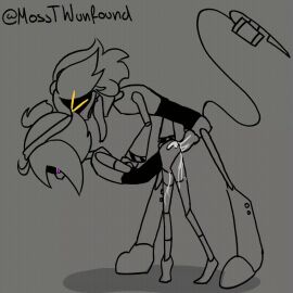 1boy 1girls 2d animated cum cum_in_pussy cum_inside disassembly_drone female female_penetrated from_behind from_behind_position glitch_productions hair loop looping_animation male male_penetrating male_penetrating_female mosstwunfound murder_drones n_(murder_drones) penetration pussy robot robot_boy robot_girl robot_humanoid robot_only screen_face sex sex_from_behind standing standing_sex stomach_bulge straight tagme tail tongue tongue_out uzi_(murder_drones) worker_drone