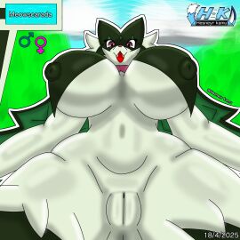 1:1 1girls absurd_res anus ass big_ass big_butt breasts female female_only genitals hesneyr_kamu hi_res meowscarada nintendo pokemon pokemon_(species) pokémon_(species) pussy sharkyfur solo tail thick_tail tongue