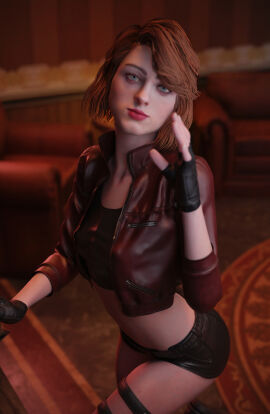 1girls 3d ass breasts brown_hair chest curvaceous curvy curvy_figure female female_focus hips hourglass_figure human legs light-skinned_female light_skin mature mature_female nancy_wheeler netflix robdecado slim_waist stranger_things thick thick_hips thick_legs thick_thighs thighs voluptuous waist wide_hips