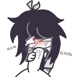 abbie_(fundamental_paper_education) b24 black_hair blowjob cum cum_in_mouth cum_on_face cute dont_ask_why fellatio fundamental_paper_education gummyxd handjob heart-shaped_pupils licking licking_lips male oral oral_sex penis school_uniform sex sucking_penis tagme toony yaoi