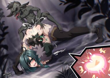 1boy 1girls 2d angry arms_behind_back ass bad_end bent_over black_boots black_hair black_shirt blurry blurry_foreground boots bound_wrists breeding_slave captured captured_heroine clothed_sex clothing crescentia crescentia_fortuna cross_section cum cum_in_pussy cum_inside cum_overflow deathblight deathblight_barghest defeated defeated_heroine doggy_style domination ejaculation face_down_ass_up female female_human femsub from_behind goblin goblin_male green_eyes green_hair high_heel_boots high_heels human human_female impregnation interspecies interspecies_impregnation interspecies_pregnancy light-skinned_female light_skin lorelei_(deathblight) male maledom monster monster_male monster_on_female monster_rape open_mouth original ovum penetration pussy restrained restraints second-party_source sex sex_from_behind sex_slave shirt slim_waist sperm_cell sperm_meets_ovum spread_legs teratophilia thigh_boots thighhighs top-down_bottom-up twitter_link ugly_man vaginal vaginal_only vaginal_penetration variant_set what_if x-ray