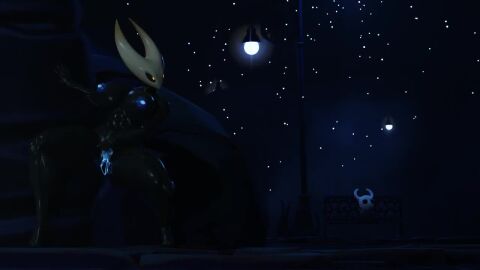 1boy 1girls 3d 3d_animation alphasoup animated areolae barefoot big_breasts black_body breasts completely_nude completely_nude_female female female_focus female_only full_body hiding hollow_knight hornet_(hollow_knight) male masturbation naked naked_female nipples nude nude_female protagonist_(hollow_knight) pussy pussy_juice sitting solo solo_female solo_focus sound standing tagme valorlynz video