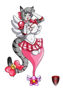 absurd_res anime anthro big_breasts bimbofication bow breasts bulge clothing domestic_cat egyptian_mau erect_nipples erect_nipples_under_clothes felid feline felis female forced_transformation furry futanari genie genie_transformation hi_res intersex ladyfoxheart lamp large_breasts latex lips magical_girl_outfit mammal nipples original original_character pies36 ribbons rubber_encasement skirt solo thick_lips transformation ych your_character_here