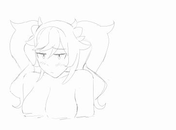 animated character_request fart fart_bubbles gif monochrome nobloodonly-non tagme