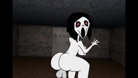 1boy 1girls animated anon anonymous_male ass big_ass big_breasts big_butt black_hair breasts completely_nude completely_nude_female cum cum_in_ass cum_inside cumming cumming_inside disembodied_penis dvloper female female_penetrated from_behind ghost ghost_girl ghost_milf horror_game indoors indoors_sex male male/female male_penetrating male_penetrating_female milf mother naked naked_female nightmare_waifu nipples nude nude_female open_mouth penis plap_(sound) pounding pounding_ass red_eyes sex slendrina sound tagme unseen_male video white_body white_skin