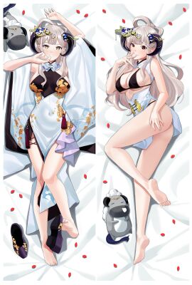 1girls beauty_mark blush ciyana dakimakura dakimakura_design feet female horns indie_virtual_youtuber light-skinned_female light_skin virtual_youtuber vtuber
