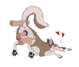 aleu_(balto) anatomically_correct anatomically_correct_genitalia anatomically_correct_pussy animal_genitalia animal_pussy anus balto_(series) blush bodily_fluids brown_body brown_fur canid canine canine_genitalia canine_pussy canis disembodied_hand disembodied_penis doggy_style female feral feral_penetrated from_behind_position fur genital_fluids genitals ghost_hands human human_on_feral human_penetrating human_penetrating_feral hybrid interspecies male mammal pawpads paws penetration penis pussy queenkoko raised_tail sex tail tongue tongue_out universal_studios vaginal_fluids vaginal_penetration wolf zoophilia