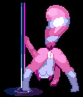 animated anthro ass bent_over breasts canid canine dancing digital_media_(artwork) female fox genitals lewd_eden_games mammal markings nude pink_body pixel_(artwork) pixel_animation pixel_art pole presenting presenting_hindquarters pussy raccoon_dog solo spread_legs spreading striped_markings striped_tail stripes stripper stripper_pole symbell tail tail_markings tanuki teasing thighs_spread under_boob vulva