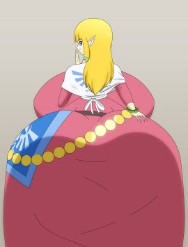 1girls ass breasts damnitshuge enormous_ass female grabbing_own_ass hyper hyper_ass hyper_breasts looking_back princess_zelda skyward_sword smiling solo_female tagme the_legend_of_zelda zelda_(skyward_sword)