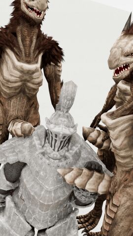 3d 4boys animated animated_gif animation armor big_penis dark_souls dark_souls_(series) dragon dragonoid_(dark_souls) enemies fromsoftware gangbang gay havel_the_rock hypocrite interspecies loop parody scalie thewammy12