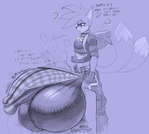 2boys aged_up anthro ass balls balls_bigger_than_head big_ass big_butt big_penis bulge duo erection erection_under_clothes expansion fully_clothed genital_expansion genital_growth genital_growth_(enlargement) gigantic_balls growth huge_balls huge_bulge huge_cock hyper hyper_balls hyper_bulge hyper_genitalia hyper_penis hyper_testicles male male_focus male_only massive_balls massive_penis monochrome penis penis_expansion penis_growth penis_growth_(enlargement) sega small_but_hung snao sonic_(series) sonic_the_hedgehog_(series) tails tails_the_fox testicles underwear