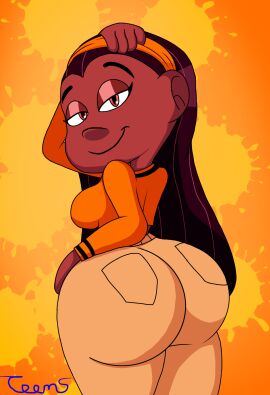 1girls ass ass_focus atomickingboo big_ass big_butt bootytoon breasts brown-skinned_female brown_body brown_skin busty clothed curvaceous curvy curvy_figure dark-skinned_female dark_hair dark_skin enormous_ass female female_focus gigantic_ass hips hourglass_figure huge_ass huge_breasts human large_ass large_breasts legs mature mature_female oc orange_theme original original_character shaylynn_summer the_besties_(atomickingboo) thick thick_hips thick_legs thick_thighs thighs voluptuous voluptuous_female waist wide_hips