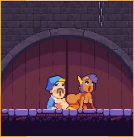 animated boobs breasts female pixel_animation pixel_art scarlet_maiden video_game_character video_games