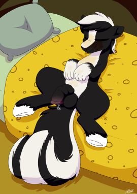 2022 absurd_res afterglow animal_genitalia animal_penis auroramint balls bed bedding black_body black_fur blanket bodily_fluids closed_eyes comic covered_in_urine cum cum_drip cum_on_body cum_on_tail dripping earth_pony equid equine equine_genitalia equine_penis fan_character feral fingers flaccid fur furniture genital_fluids genitals green_eyes hair hasbro hi_res hooves horse hybrid inside leaking leaking_cum male mammal mephitid multicolored_body multicolored_fur multicolored_hair my_little_pony nude paws pee_on_face peeing peeing_on_self penis pillow pony skunk sleeping smile solo tail two-tone_body two-tone_fur two-tone_hair two-tone_tail underhoof urine urine_on_belly urine_on_body urine_on_chest urine_on_face urine_on_hand urine_on_paw watersports white_body white_fur zenawa_skunkpony