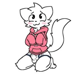 1boy 2d :3 anthro anthro_male anthro_only artist_request blush blushing_profusely boner boner_in_pants boner_in_underwear boy boykisser boykisser_(meme) bulge bulge_through_clothing clothed clothing cum cum_in_underwear cute feet feline femboy femboy_focus femboy_only furry hoodie long_sleeves male male_focus male_only pink_hoodie silly_cat_(mauzymice) simple_background smiling solo solo_femboy solo_focus solo_male stained_clothes stained_underwear tail underwear white_background white_fur white_underwear