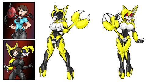 absurd_res anal_plug anthro armor big_breasts black_latex bodysuit boots bound brainwashing breast_expansion breast_growth breast_growth_(enlargement) breasts brown_eyes brown_hair buttplug canid canine chaoscroc clothing doll drone dronification eggman_empire eggman_logo encasement expansion featureless_breasts featureless_face female footwear four_frame_sequence fox genderswap genderswap_(mtf) gesture glowing glowing_eyes gradient_background hair hand_gesture hi_res high_heeled_boots high_heels human human_to_anthro latex latex_bodysuit latex_clothing latex_skinsuit looking_at_object looking_at_self looking_at_viewer machine mammal mask mechsuit mouth_plug mtf_crossgender multicolored_body plug_(sex_toy) pose red_eyes robot robot_suit rule_63 sega self_grope sex_toy shoes simple_background skinsuit smile solo sonic_(series) sonic_the_hedgehog_(series) species_transformation tails tails_the_fox tailsko tight_clothing transformation v_sign white_body yellow_body