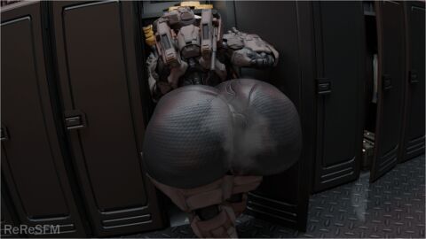 1girls 3d armor ass ass_bigger_than_head ass_focus behind_view big_ass big_butt bubble_ass bubble_butt clothing curvaceous curvy curvy_figure female female_only fully_clothed halo_(series) huge_ass linda-058 locker_room musk musk_clouds musky_butt reresfm solo solo_female spartan_(halo) steam steamy_ass sweat sweaty sweaty_ass sweaty_butt thick_thighs tight_clothing unseen_female_face voluptuous voluptuous_female wide_hips