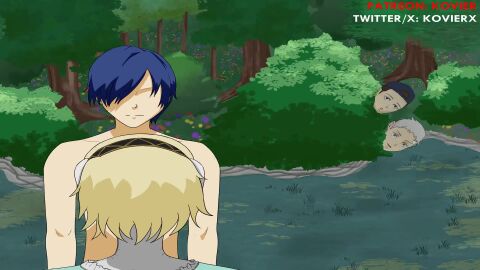 1female 1male 2025 2d 2d_animation aigis_(persona) android animated big_penis blonde_female blowjob blowjob_only blowjob_pov clothed_sex clothing double_handjob dream gloves gown kovier looking_at_penis makoto_yuki outside patreon patreon_username penis persona_3 pov shirtless_male short_hair shorter_than_30_seconds tagme twitter twitter_username under_covers video watermark wet