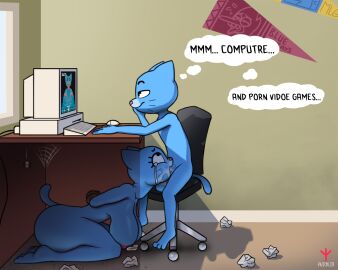 1boy 1girls 2d 5:4 age_difference all_the_way_to_the_base anthro avioylin balls balls_deep balls_deep_fellatio beat_banger blowjob bodily_fluids bondage bound captured cartoon_network choking_on_cock cockwarming computer crying deep_blowjob deepthroat detailed_background domestic_cat duo electronics english_text felid feline felis fellatio female forced_oral gumball_watterson hands_behind_back incest kneeling looking_pleasured male male/female mammal mature_anthro mature_female mother mother_and_child mother_and_son neck_bulge nicole_watterson nude on_the_floor oral oral_only oral_support parent parent_and_child parent_and_son penis penis_in_mouth penis_in_throat preteen_boy_mature_female scared sitting size_difference slave small_but_hung small_dom smaller_male son submissive submissive_female swallowing_penis_while_deepthroat tears text the_amazing_world_of_gumball thick_thighs thought_bubble throat_bulge throat_fuck throat_swabbing trash under_the_table younger_male