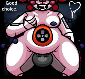 areolae ass baby_(fnafsl) belly big_ass breasts chubby chubby_female circus_baby circus_baby_(fnaf) eating_pussy facesitting fat female five_nights_at_freddy's five_nights_at_freddy's:_sister_location fnaf grabbing_own_breast iclankeri nude nude_female pussy robot robot_girl sitting_on_face sitting_on_person straight thick_ass thick_thighs thighs