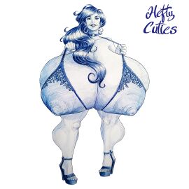 big_breasts breasts breasts_bigger_than_head breasts_bigger_than_torso earrings female gigantic_breasts heftycuties high_heels huge_breasts huge_nipples lingerie lingerie_bra long_hair pinup valentine's_day