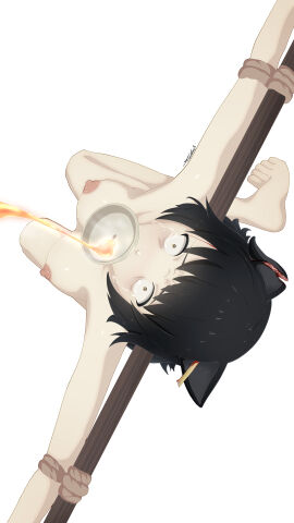 blake_belladonna female funnel gore guro imminent_death molten_metal phantom-productions rwby ryona tears