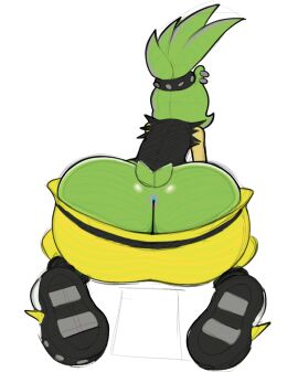 ass ear_piercing female fur huge_ass idw_publishing nerobero0 piercing sega sonic_(series) sonic_the_hedgehog_(comics) sonic_the_hedgehog_(idw) sonic_the_hedgehog_(series) surge_the_tenrec tenrec