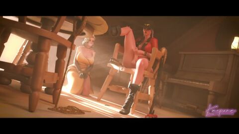 1futa 1girls activision alternate_costume alternate_hair_ornament alternate_hairstyle angela_ziegler artist_name ashe_(overwatch) blizzard_entertainment blonde_female blonde_hair blonde_hair_female bondage deadlock_ashe dickgirl dress elizabeth_caledonia_ashe formalwear_mercy futanari hat hentaudio kaepora_(artist) light-skinned_female light-skinned_futa light_skin masturbation mercy mp4 official_alternate_costume overwatch overwatch_2 sound sound_effects sound_warning tagme video watermark