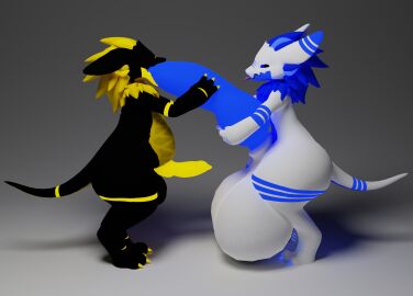 3d_(artwork) anthro ass balls besuru big_balls big_butt big_penis black_balls black_body blender_cycles blue_penis blueberry_(blueberrybesuru) blueberrybesuru bodily_fluids cum cum_inside digital_media_(artwork) dragon duo fur furred_dragon furred_scalie genital_fluids genitals hi_res holding_penis huge_balls huge_cock hyper hyper_balls hyper_genitalia hyper_penis inflation kobold male male/male mythological_creature mythological_scalie mythology penis penis_in_mouth scalie simple_background white_balls white_body yellow_penis