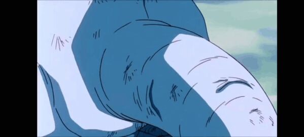 animated big_tail dragon_ball_z enormous_tail freeza hot male male_focus massive_tail powerful strong_tail tail tail_expansion tail_growth tail_growth_(enlargement) transformation transforming veins veins_on_tail veiny_tail