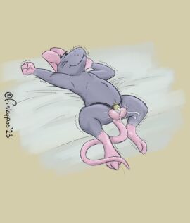 animal_humanoid anthro balls bed bodily_fluids chastity_cage chastity_cage_only chastity_device chastity_device_only cum cum_drip cum_while_chaste cumming cumshot dripping ejaculation fisk24 fisky_(fisk24) flaccid flaccid_penis flaccid_while_cumming furniture genital_fluids genitals gold_(metal) gold_chastity_cage gold_chastity_device hi_res humanoid lying male male_anthro mammal mammal_humanoid murid murine nude nude_anthro nude_male on_back on_bed orgasm orgasm_face penis rat rodent rodent_humanoid rodent_tail saggy_balls solo