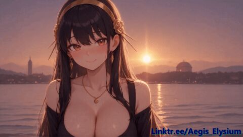 1girls 2025 aegis_elysium afternoon ai-generated ai_art ai_generated ai_video animated anime black_hair blinking blushing_at_viewer breasts casual casual_clothes city cityscape cleavage date female_focus hi_res high_quality high_res high_resolution huge_breasts large_breasts long_hair pov smile smiling smiling_at_viewer solo solo_focus spy_x_family sunset thighs very_long_hair video water watermark yor_briar yor_forger