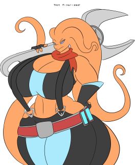 1girls 2025 3_fingers adorable alien alien_girl alien_humanoid ass big_ass big_breasts big_wrench black_pants black_tank_top blue_sclera breasts character_request cute female first_porn_of_character head_tentacle head_tentacles igphhangout looking_at_viewer orange_body orange_hair orange_skin original original_character pants pseudo_hair pupilless_eyes reference_sheet suspenders tagme tail tank_top tentacle tentacle_hair tentacle_tail thick_thighs work_in_progress wrench