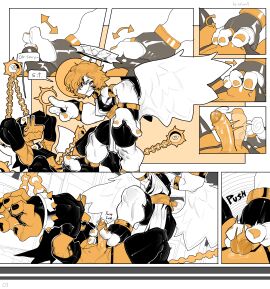 2024 3_toes absurd_res angel armwear back_wings bodily_fluids bondage bottomwear bound bracelet butt_wings chained chained_arms chained_to_wall chained_wrists chains choker clothed clothed_male clothing collar colored_nails colored_toenails comic crop_top demon dialogue dominant dominant_male duo english_text feet foot_fetish foot_on_penis foot_play footjob freckled_face freckles fully_clothed fully_clothed_male genitals halo hi_res horn humanoid jewelry leggings legwear male male/male nails necklace nsfuwu4 partially_clothed_male penis pulling_thong sex sharp_teeth shirt shorts spandex spandex_shorts speech_bubble spiked_bracelet spiked_collar spikes stirrup_footwear submissive submissive_male sweat sweaty_face teeth text thong tight_bottomwear tight_clothing tight_shorts toenails toes topwear underwear unusual_wing_placement wings