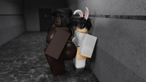 1boy 1girls 3d ass big_ass bulge bulge_fondling cometrr34 everytoo female femboy huge_bulge hyper male roblox robloxian robloxian_mia_khalifa tagme