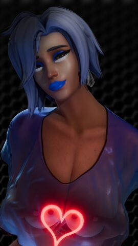 3d big_breasts big_nipples breasts female heart huge_breasts mercy nuffie overwatch overwatch_2 see-through see-through_clothing
