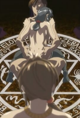 1boy 2girls adult_and_teenager age_difference basement being_watched bible_black bible_black_new_testament big_breasts boss_and_subordinate breasts casual caught caught_in_the_act clothing completely_nude consensual convenient_censoring cuckquean curvaceous curvy curvy_figure dagger dark_room dungeon faceless_female faceless_male female female_focus hand_on_hip high_resolution human imari_kurumi kiriya_saki lair legwear looking_at_another looking_at_partner male multiple_females multiple_girls no_bra no_panties nude older_male_and_younger_female outerwear pale_skin panties revealing_clothes robe screencap sex shin_bible_black side_ponytail sitting_on_lap sitting_on_person skimpy skimpy_clothes skirt smile standing stockings straddling voyeur voyeurism walk-in watching watching_from_afar watching_sex weapon yamanishi_naoto