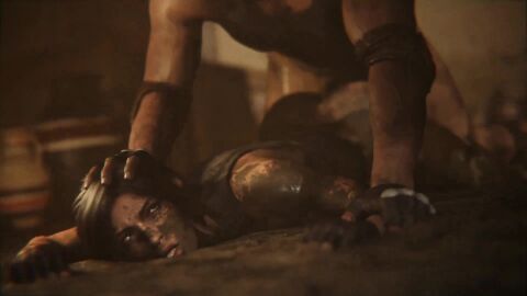 1girls 3d 3d_animation animated animation ass bottomless doggy_style face_down_ass_up female female_focus gifdoozer lara_croft tagme video