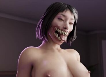 1boy 1girls 3d animated asian_female athletic athletic_female big_breasts black_hair bouncing_breasts breasts cowgirl_position female francis_brown hentaudio hi_res jiggle kassioppiava licking_teeth light-skinned_female light_skin male mileena monster_girl mortal_kombat mortal_kombat_11 nude nude_female partial_male penis pussy riding riding_penis sharp_teeth shorter_than_30_seconds sound sехual tagme thick_thighs tongue tongue_out vaginal_penetration vaginal_sex video