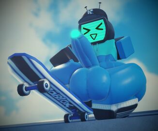 1boy 3d antenna_hair antennae antennae_(anatomy) avewagetrashuwu balls big_balls big_penis blue_body bottomless boy_veeronica femboy femboy_only forsaken_(roblox) genderswap genderswap_(ftm) huge_hips hyper hyper_penis male male_only massive_ass massive_penis penis roblox roblox_game robloxian rule_63 skateboard smile smiley_face tagme thick_thighs thighs tv_head veeronica veeronica_(forsaken)