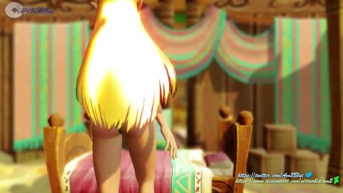 1girls 3d animated ass bed bedroom big_ass big_breasts blonde_hair blue_eyes bouncing_breasts bra busty cleavage close-up elf female female_only jiggle large_breasts legs long_hair looking_at_viewer navel panties pointy_ears pose posing princess princess_zelda sensual sexy sitting solo tagme the_legend_of_zelda thighs thong video virtualblueam2 voluptuous walking waving