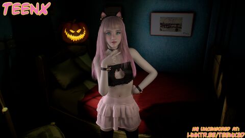 3d breasts cute exposed_breasts father_and_daughter female halloween halloween_costume incest lorrey_(teenx) nipple_slip nude nude_female petite petite_body photorealistic pov puffy_nipples realistic shy small_breasts teenager teenx trick_or_treat tricked tricked_into_exposure tricked_into_sex uncensored young younger_female