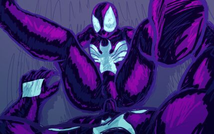 duplicate gay just_a_lil_guy male marvel marvel_comics spider-man spider-man_(black_suit) spider-man_(series) symbiote symbiote_suit symbiote_takeover venom venom_(marvel)