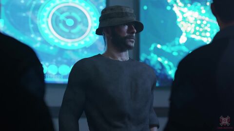 beard call_of_duty captain_price daddy dilf gay gay_pornstar hairy_thighs john_price masturbation obbi_mation public public_restroom restroom_stall tagme video yaoi