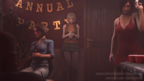 ashley_graham black_and_white dominant ebony masturbation on_knees pussy pussy_eating resident_evil sheva_alomar submissive tagme video yuri