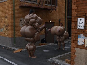 1futa 1girls 3d alley ass barefoot big_ass big_breasts bimbo breasts completely_nude dark-skinned_female dark-skinned_futa dark_skin dickgirl domination dubious_consent dzcelestial3d erect_nipples exhibitionism feet female futa_giantess futa_with_female futanari giantess holding_penis huge_breasts hyper hyper_lips hyper_muscles hyper_nipples hyper_penis imminent_sex intersex kneeling lactating lactation large_female light lips long_nails milf mini_giantess muscles muscular muscular_female muscular_futa nipples nude nude_female nude_futa outside penis precum public public_nudity red_eyes street sunlight wet