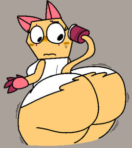 1girls ass ass_focus big_ass cooluthink dandy's_world female scraps_(dandy's_world) tagme thick_thighs torn_clothes