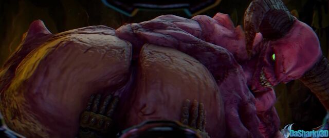 2025 3d_(artwork) animated ass baron_of_hell baron_of_hell_(doom) blender_(artwork) bodily_fluids breasts conditional_dnp cum cum_in_vagina cum_inside dasharky3d demon digital_media_(artwork) doom doom_(series) doom_slayer doom_slayer_(doom) duo female first_person_view genital_fluids genitals hell hi_res high_framerate human humanoid id_software looking_at_viewer looking_pleasured male mammal microsoft monster penetration penis saliva saliva_string short_playtime sound tagme vaginal_penetration video