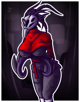 1girls 2023 anthro anthro_only avian beak bird black_body black_feathers blade_arm breasts feathers female female_only heretic_(risk_of_rain) hexagarts huge_breasts long_hair multi_eye nipples no_pupils pupilless_eyes pussy risk_of_rain risk_of_rain_2 solid_eyes solo solo_anthro thick_thighs thighs wings