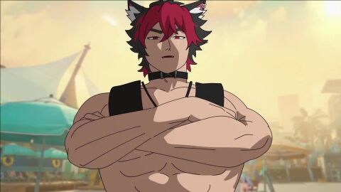 2d 2d_animation anal anal_sex animated ass beach big_ass cum cum_in_ass cum_inside dog_boy dog_ears dog_tail from_behind gay kingidol komano_manato male male/male male_moaning male_penetrated male_penetrating_male moaning muscular muscular_male penis sound tagme thong video voice_acted wise_(zenless_zone_zero) zenless_zone_zero